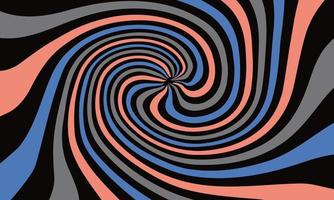 rotating line background design with various colors vector