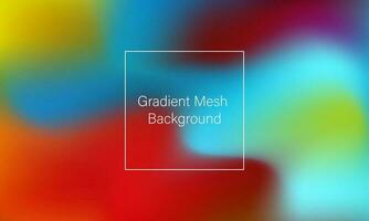 Gradient Mesh Background Colorful good for background, design, social media, wallpaper, web vector