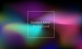 Gradient Mesh Background Colorful good for background, design, social media, wallpaper, web vector