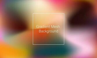 Gradient Mesh Background Colorful good for background, design, social media, wallpaper, web vector