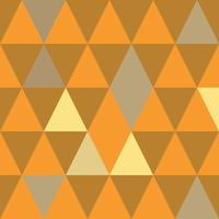 Orange  shade triangles in a seamless pattern for print and decor, textiles and decoration. vector