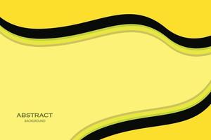 gradient yellow abstract background vector