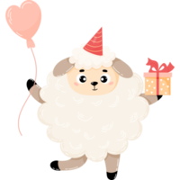 Happy Birthday Sheep png