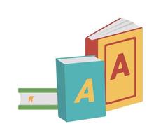 Vector illustration of book