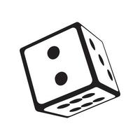 Vector illustrator of Dice