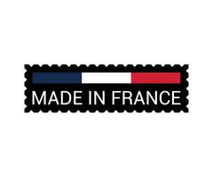 Label of Made in France vector