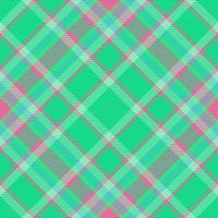 Fabric texture check. Plaid seamless textile. Tartan vector background pattern.