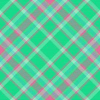 Fabric texture check. Plaid seamless textile. Tartan vector background pattern.