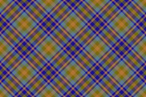 Texture check fabric. Plaid textile pattern. Seamless background tartan vector. vector