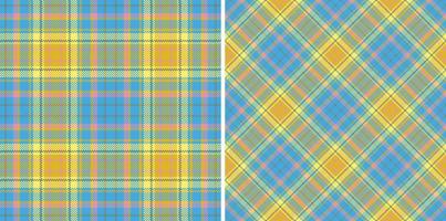 Check vector texture. Background textile tartan. Seamless plaid pattern fabric.