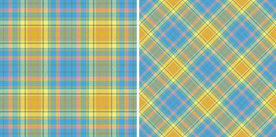 Check vector texture. Background textile tartan. Seamless plaid pattern fabric.