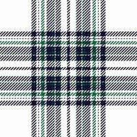 Plaid check pattern. Seamless fabric texture. Tartan textile print. vector