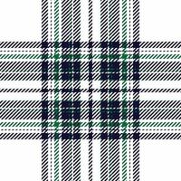 Plaid check pattern. Seamless fabric texture. Tartan textile print. vector