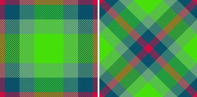 Fabric textile tartan. Seamless background check. Texture pattern vector plaid.