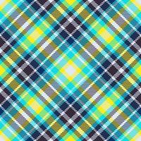 Plaid pattern vector. Check fabric texture. Seamless textile design for clothes, paper print. vector