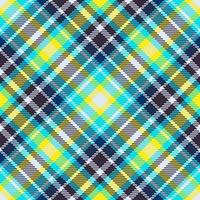 Plaid pattern vector. Check fabric texture. Seamless textile design for clothes, paper print. vector