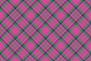 Background fabric plaid. Pattern tartan texture. Check vector seamless textile.