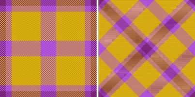 Textile pattern tartan. Seamless vector plaid. Check background texture fabric.