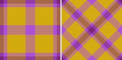 Textile pattern tartan. Seamless vector plaid. Check background texture fabric.