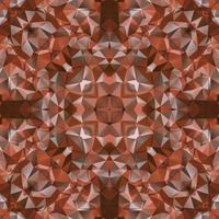 Geometric mosaic seamless pattern design, Repeat textile design, Surface design. vector