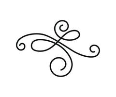 Vector illustration of Linear Squiggle