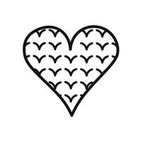 Vector illustration of heart