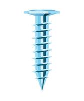 Vector illustration of Self-tapping screw