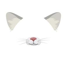 Vector illustration of Cat Mask