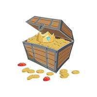 Vector illustration of Treasure Chest