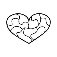 Vector illustration of heart