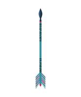 Vector illustration of Arrow with Feathers