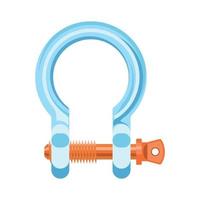 Vector illustration of Hose clamp