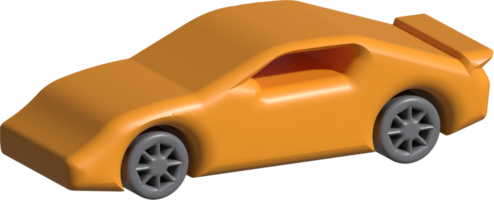 3d icono de coche png