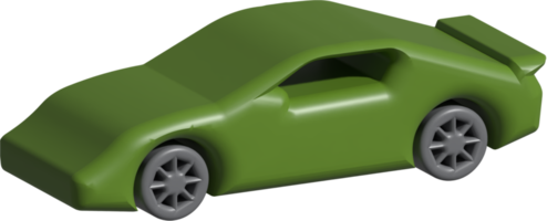 3d icono de coche png