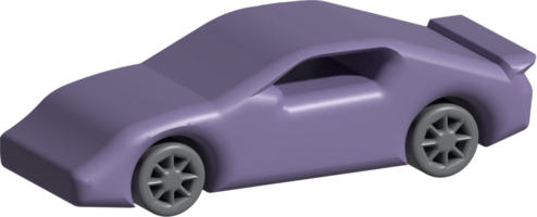 3d icono de coche png