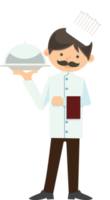 Boy in chef costume png
