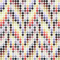 textura de fondo colorido punteado abstracto. patrón redondo abstracto sin costuras. vector