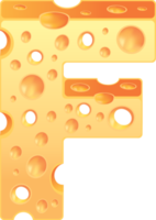 formaggio alfabeto impostato carattere tipografico stile png