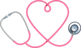 stethoscope hart shape png