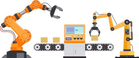 Robotic arm Industrial png