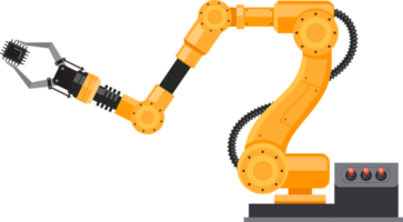 robot arm industrieel png