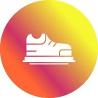 icono de vector de zapatos