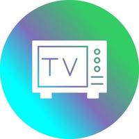 icono de vector de tv