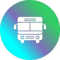 icono de vector de bus