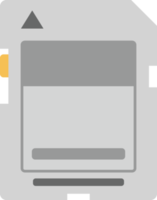 Memory card flat icons png