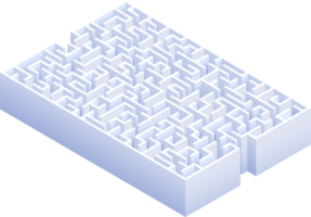 Labyrinth maze symbol png