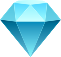 ícone do símbolo do diamante png