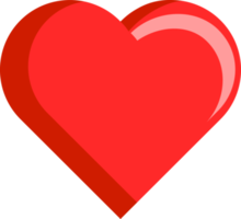 cuore rosso icona png