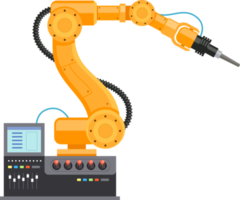 robot arm industrieel png