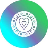 Heart Chip Vector Icon